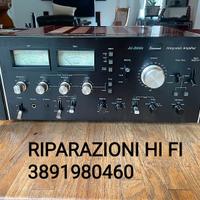 Riparazione/revisione impianti hi fi vintage 