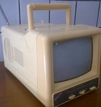 TV portatile anni '70