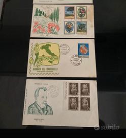 Francobolli primo giorni di emissione