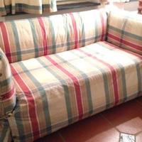 coppia divani in tessuto scozzese sfoderabili