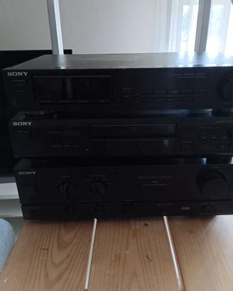 STEREO SONY E CASSE JBL