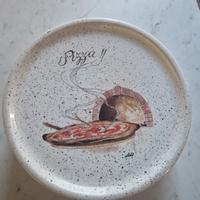 Set 6 piatti pizza vintage in ceramica
