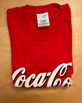 T-shirt Coca-Cola in cotone taglia L