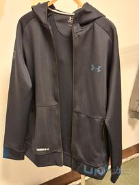 Felpa con cappuccio Under Armour Blu Scuro 