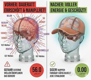 Cappello Anti Wifi-emf 