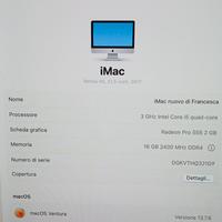 iMac 2017 21' retina