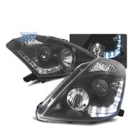 FARI DIURNI PER NISSAN 350Z 03-05 NERI ADATTABILI 