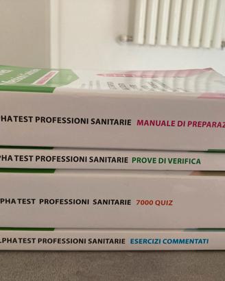 Manuali preparazione professioni sanitarie