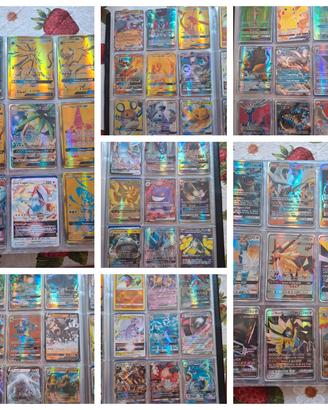 lotto di ben 730 carte pokemon 
