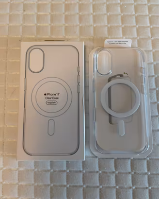 Cover trasparente apple magsafe per iphone 17