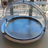 Cloche Pintinox 18/10 Ø47,5 cm cupola plexiglass
