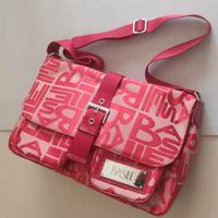 Borsa rossa Basile tracolla regolabile