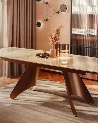 Tavolo allungabile design in gres