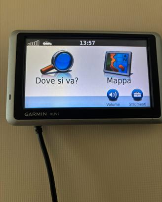 Navigatore Garmin 1350 mappa europa