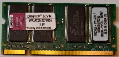 Memoria RAM DDR SO-DIMM 333Mhz 256MB / 1GB