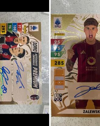 Adrenalyn con autografo