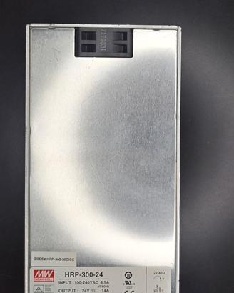 alimentatore 24v Mean Well 