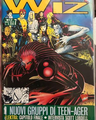 Wiz n. 7 Marvel Italia Generation X Elektra 1996