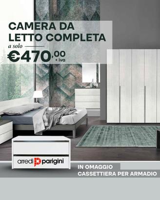 Camera da letto moderna - colori a scelta - PROMO1