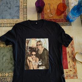 iconica t-shirt con stampa D&G vintage tg xl
