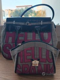set borsa + pochette Hello! Spank 