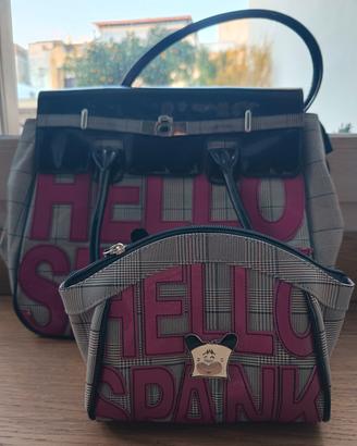 set borsa + pochette Hello! Spank 