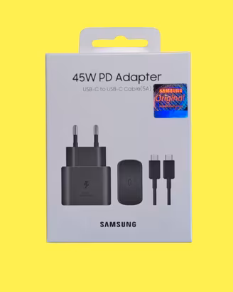 Caricabatterie Samsung Originale 45W - NUOVO