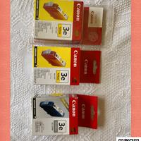 3 Cartucce Canon - BCI-3eY -