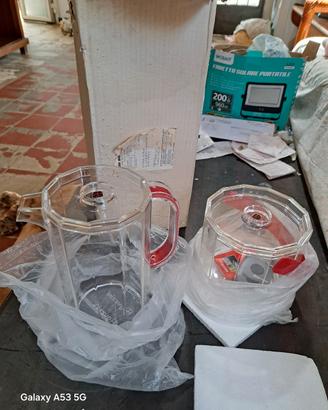 SET GUZZINI CARAFFA E SECCHIELLO PORTA GHIACCIO 