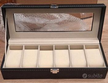 Cofanetto porta orologi