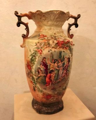 Vaso ceramica soggetto classico