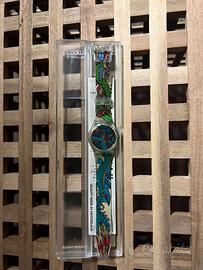Swatch Gent GG135 Green Dragon anni 90 vintage