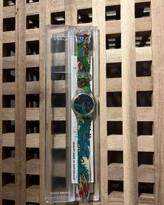 Swatch Gent GG135 Green Dragon anni 90 vintage