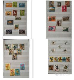 BLOCCO FRANCOBOLLI VARI