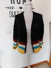 cardigan lana donna