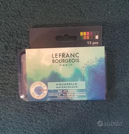 cofanetto 13 acquarelli professionali lefranc sigi
