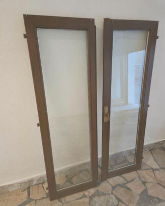 SERRAMENTO FINESTRA 90x145 LEGNO 2 ANTE