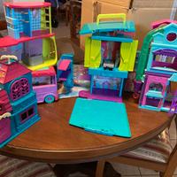 Polly pocket littlest pet shop casette bambina