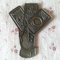 Stampo negativo in metallo tampografica briscola