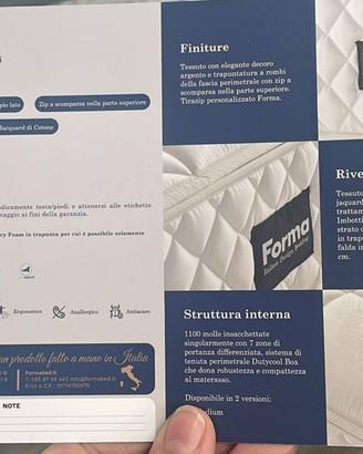 Materasso nuovo imballato