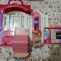 Barbie bambole, casa, e accessori