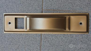 6 Placche per avvolgitore semincasso in alluminio.