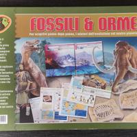 Gioco educativo Fossili & Orme della CLEMENTONi