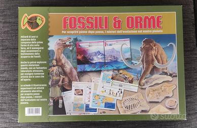 Gioco educativo Fossili & Orme della CLEMENTONi