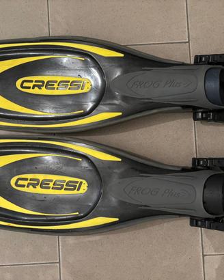 PINNE CRESSI REGOLABILI Frog Plus misura M