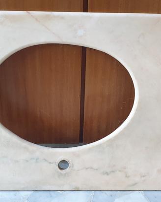 piano marmo rosa per mobile bagno