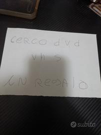 DVD e VHS gratis ritiro io o venite voi grazie 
