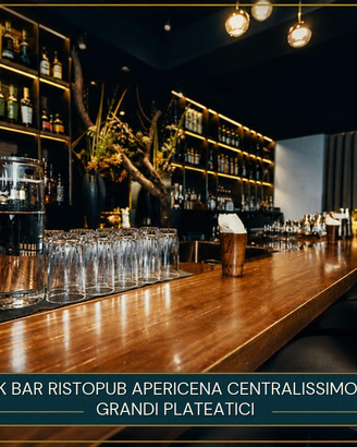 ESCLUSIVO SNACK BAR centralissimo, ampi plateatici