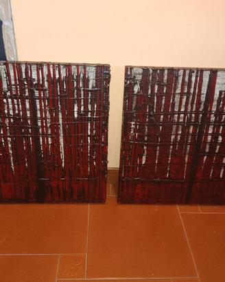 2 Quadri dipinti su legno (acrilico) ,2007 Austria