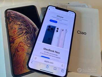 iphone xs max 64gb tutto originale